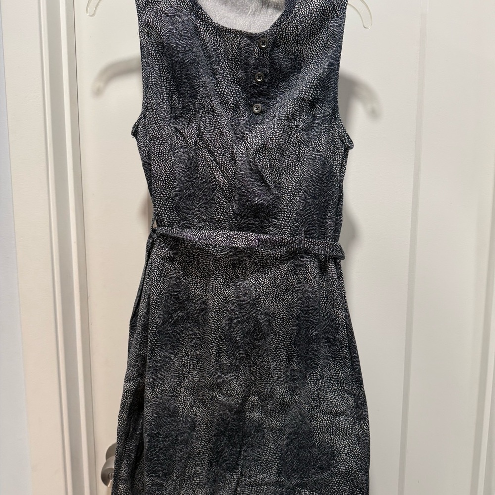 Brooklyn Industries Black and Gray Mini Dress
